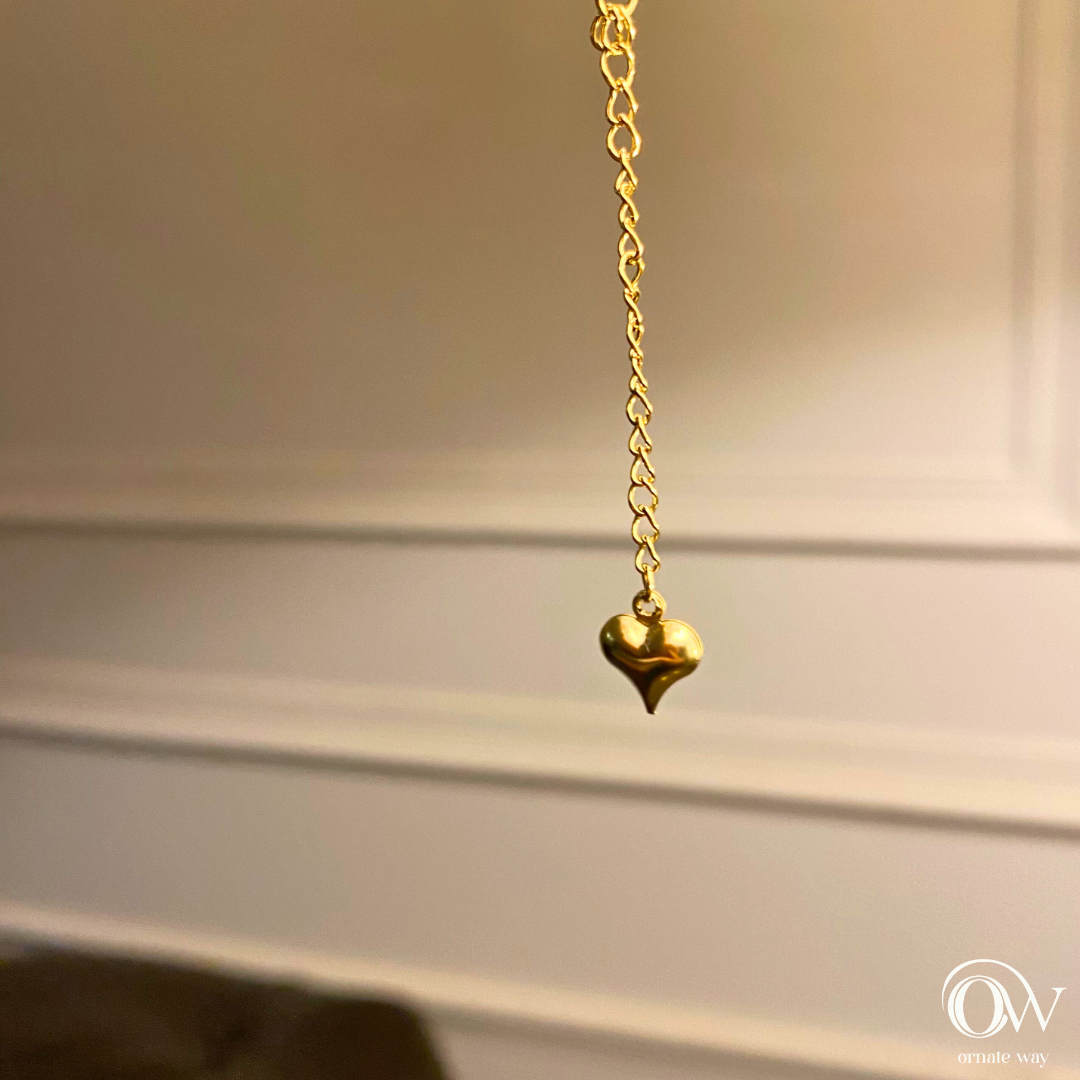 Dainty Snake Chain Bracelet with Square Solitaire