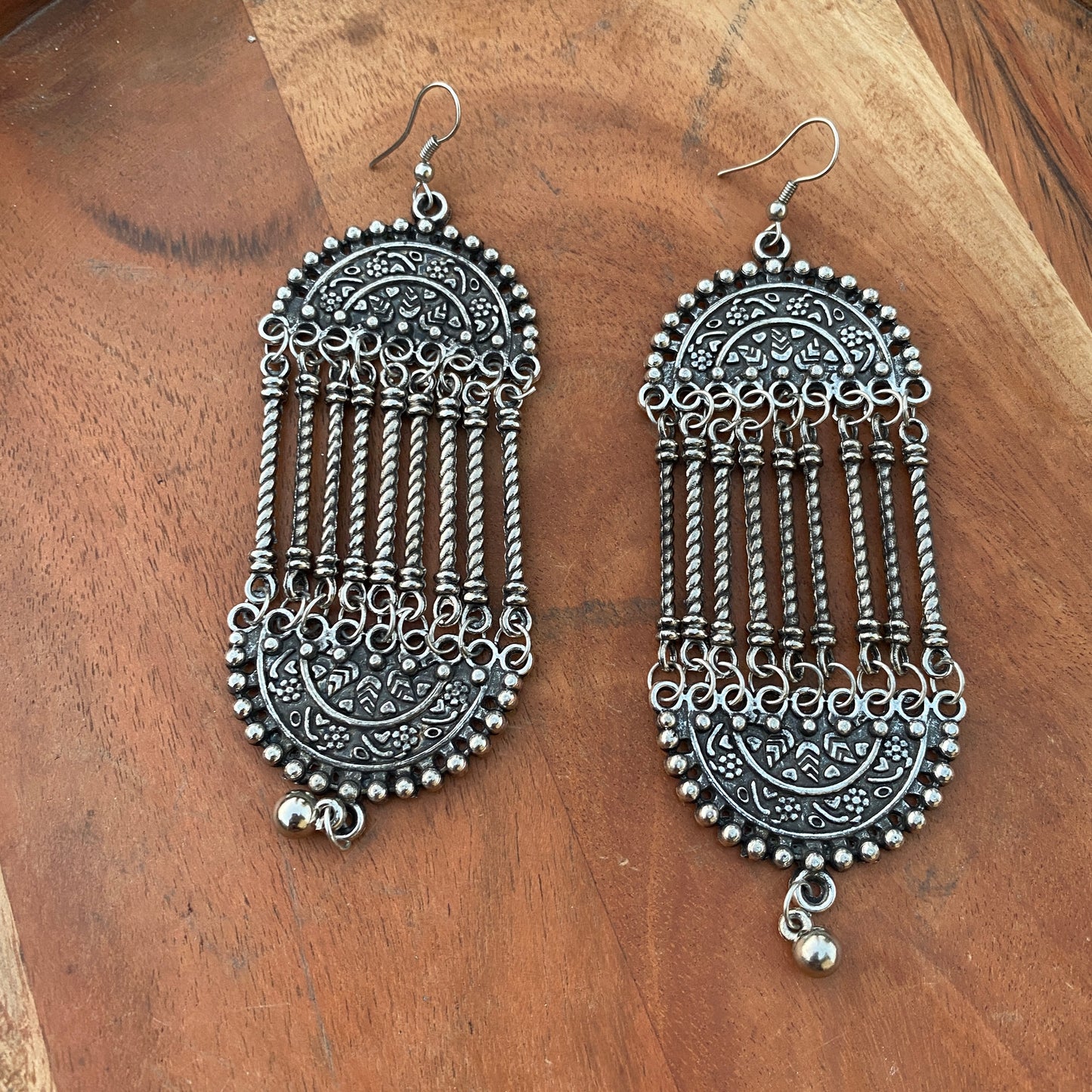 Oxidised Earrings