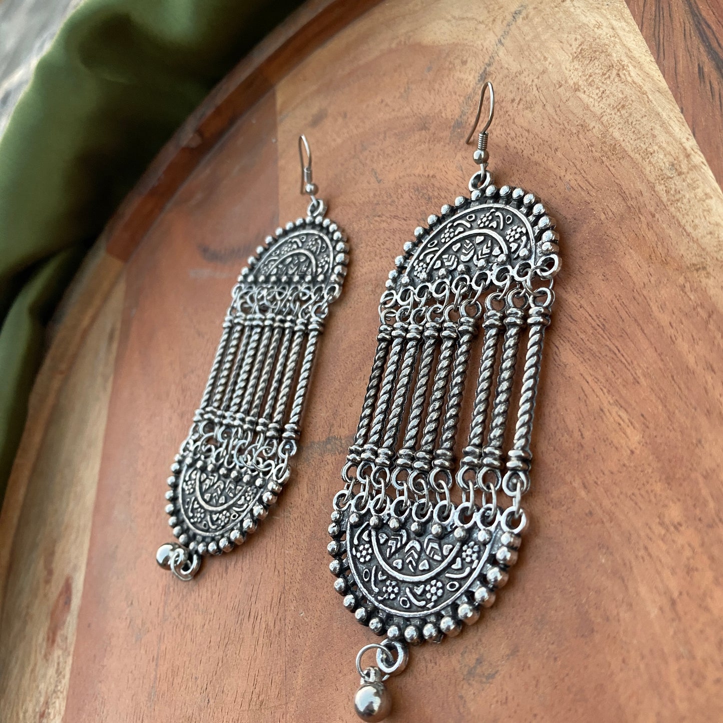Oxidised Earrings